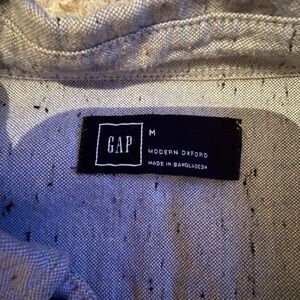 GAP Light Gray Oxford Shirt